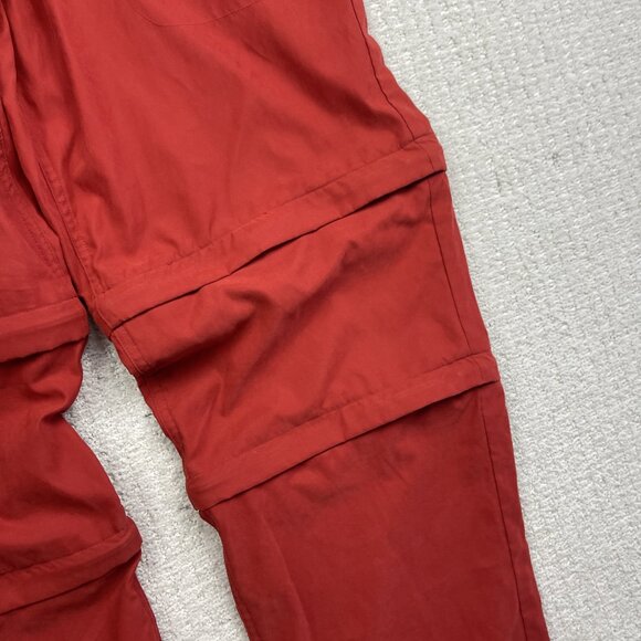 Y2K Levi's Silvertab Nylon Convertible Tech Pants Baggy Orange Size 34 x 34 - Picture 7 of 15
